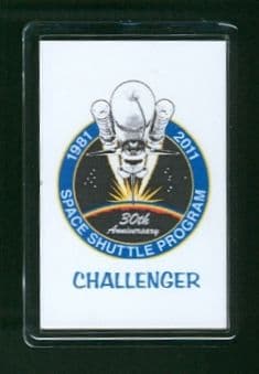 30 Years of the Space Shuttle Program 1981-2011 Challenger Fridge Magnet