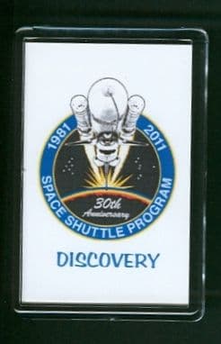 30 Years of the Space Shuttle Program 1981-2011 Discovery Fridge Magnet