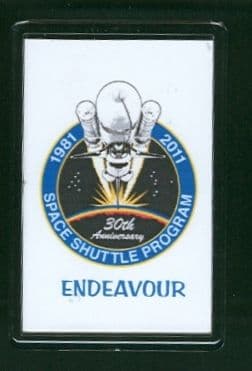 30 Years of the Space Shuttle Program 1981-2011 Endeavour Fridge Magnet