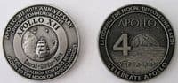 Apollo 12 40th Ann. with Space Flown Metal