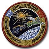 Apollo Soyuz Crew Embroidered Patch