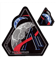 ARTEMIS II  4" Double Sided Mission Patch
