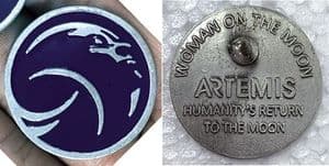 ARTEMIS - Woman on the Moon Lapel Pin