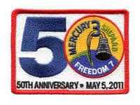 Astronaut Alan B Shepard 50 Years Patch