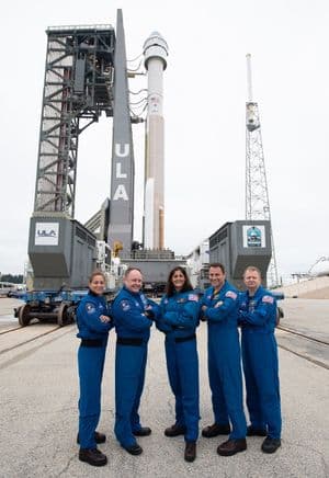 Astronauts With Boeing Starliner