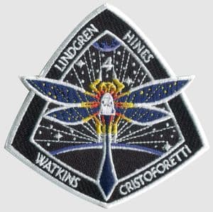 Crew 4 Embroidered Mission Patch