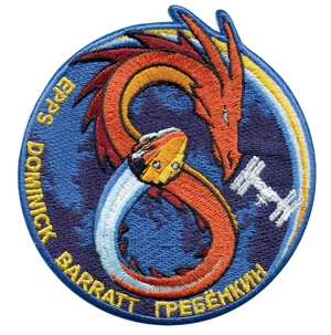 Crew 8 Embroidered Mission Patch