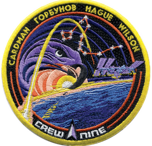 Crew 9 1st Edition Embroidered Mission Patch