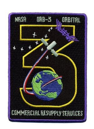 CRS Orbital 3 Mission Patch