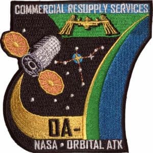 CRS Orbital 7 Resupply Services Patch
