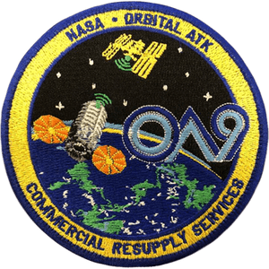 CRS Orbital ATK 0A9 Resupply Services Patch