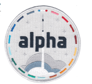 ESA Alpha mission embroidered patch