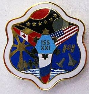 Expedition 21 ISS International Space Station Mission Lapel Pin Official NASA