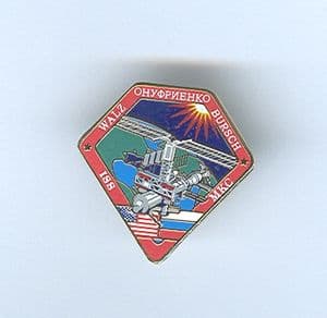 Expedition 4 ISS International Space Station Mission Lapel Pin Official NASA