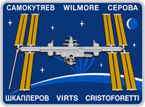 Expedition 42 ISS International Space Station Mission Lapel Pin Official NASA