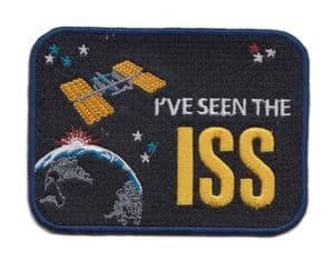 I've Seen The ISS Embroidered Patch