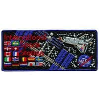 Int'l Space Station Embroidered Patch 4"