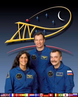 International Space Station Expedition 14 Official Crew Photograph #2