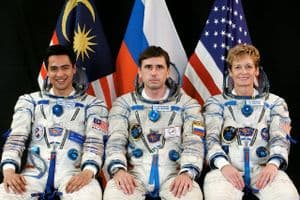 International Space Station Expedition 16 Official Crew Photograph