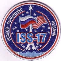 International Space Station Expedition 17 Patch 1st Crew