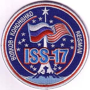 International Space Station Expedition 17 Patch 1st Crew
