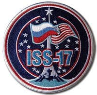 International Space Station Expedition 17 Patch (No names)