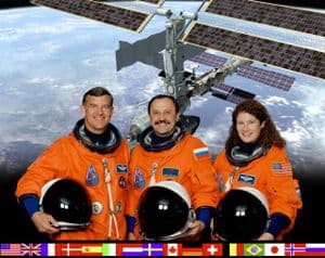 International Space Station Expedition 2 Official Crew Photograph