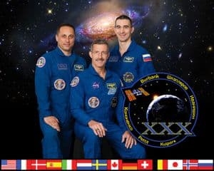 International Space Station Expedition 30 Official Crew Portrait #2