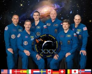 International Space Station Expedition 30 Official Crew Portrait