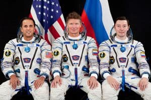 International Space Station Expedition 31 Official Crew Portrait #2