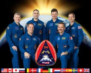 International Space Station Expedition 34 Official Crew Portrait