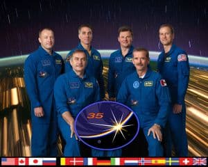 International Space Station Expedition 35 Official Crew Photograph