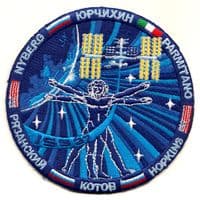 International Space Station Expedition 37 Embroidered Patch - Final Version