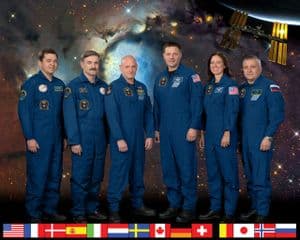 International Space Station (ISS) Expedition 25 Crew Portrait