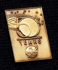 NASA 50 Years Anniversary Pin