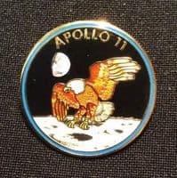 NASA Apollo 11 Mission Lapel Pin