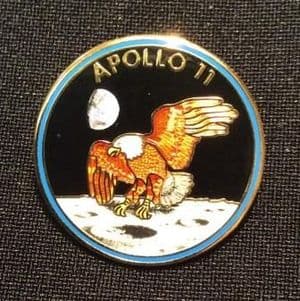 NASA Apollo 11 Mission Lapel Pin