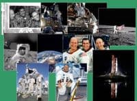 NASA Apollo 12 Mission Pack (8 Colour and 2 b/w photos)