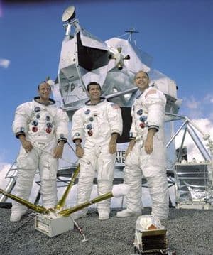 NASA Apollo 12 Official Crew Photograph