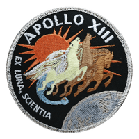 NASA Apollo 13 Embroidered Mission Patch 4"