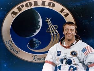 NASA Apollo 14 Astronaut Alan B Shepard Full Colour Portrait