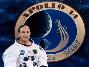 NASA Apollo 14 Astronaut Edgar 'Ed' Mitchell Full Colour Portrait