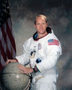 NASA Apollo 15 Astronaut Alfred 'Al' M. Worden Full Colour Portrait