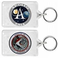 NASA Apollo 15 Mission Insignia Keyring
