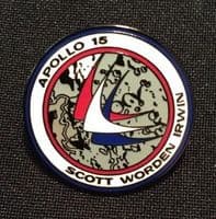 NASA Apollo 15 Mission Lapel Pin