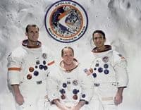 NASA Apollo 15 Official Crew Photograph