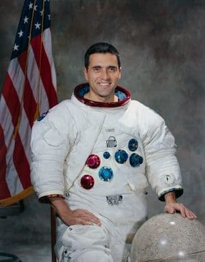 NASA Apollo 17 Astronaut Harrison 'Jack' Schmitt Full Colour Portrait
