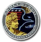 NASA Apollo 17 Embroidered Mission Patch 4"
