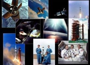 NASA Apollo 7 Mission Pack (10 Colour Photos)
