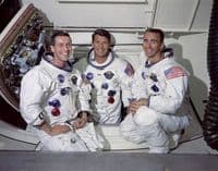NASA Apollo 7 Official Crew Photograph